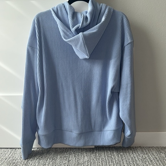 Abercrombie & Fitch Lounge Cozy Rib Hoodie - Picture 3 of 4